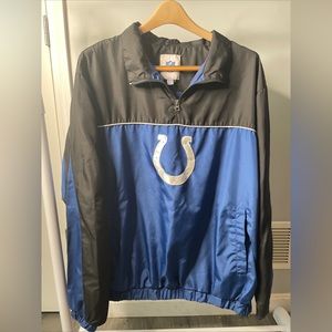 NFL Colts Windbreaker Pullover XXL